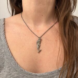 Mermaid Sterling Silver Necklace